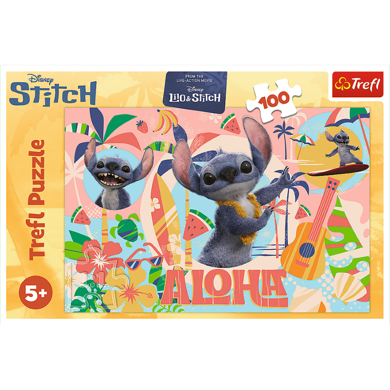Trefl, Stitch The Movie, puzzle, 100 piese