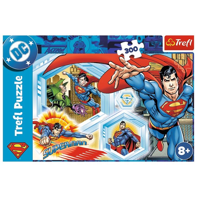 Trefl, Superman, puzzle, 300 piese