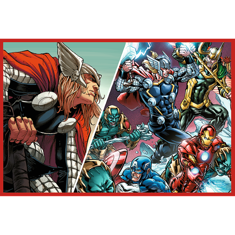 Trefl, The Avengers, puzzle, 2-200 piese