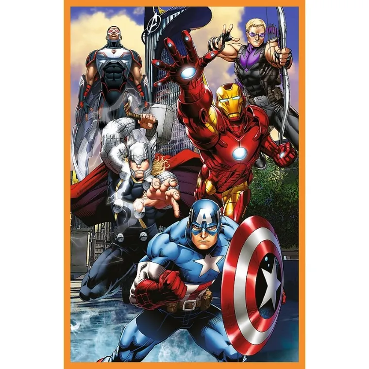 Trefl, The Avengers, puzzle, 3-80 piese