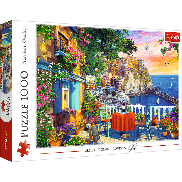 Trefl, View on Cinque Terre, puzzle, 1000 piese