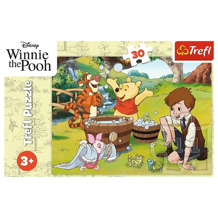 Trefl, Winnie The Pooh, puzzle, 30 piese