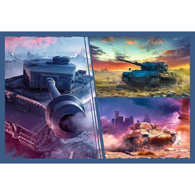 Trefl, World of Tanks, puzzle, 2-200 piese