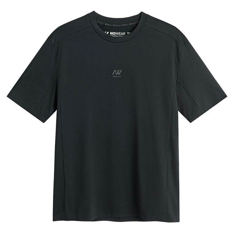 Tricou de antrenament negru cu tehnologie Cool Dry NOWEAR