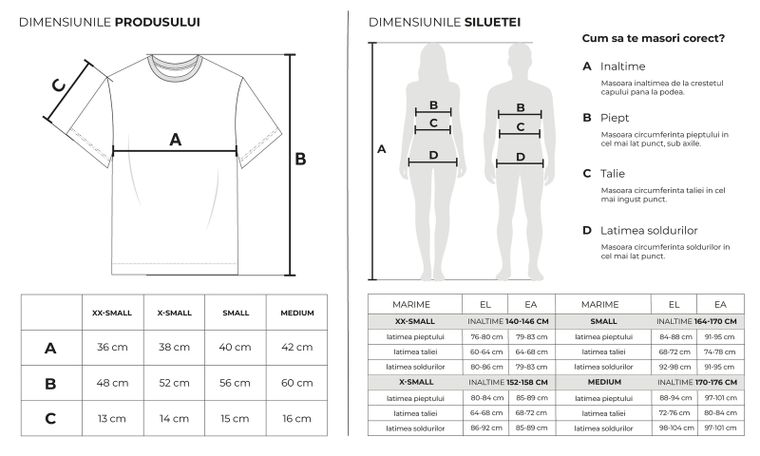 Tricou din bumbac cu croiala scurta NOWEAR