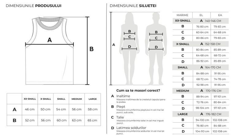 Tricou fara maneci din bumbac pieptanat NOWEAR