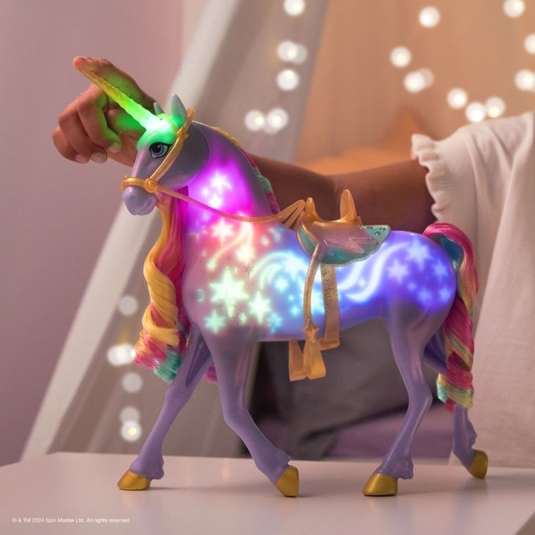Unicorn Academy, unicorn Rainbow Light Up Wildstar, figurina