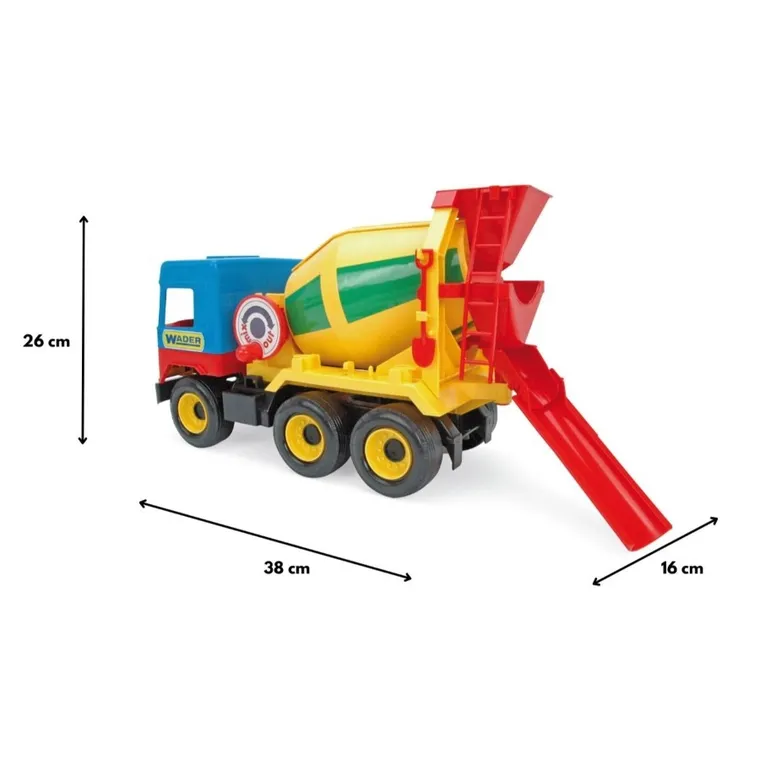 Wader, Betoniera Scania, vehicul