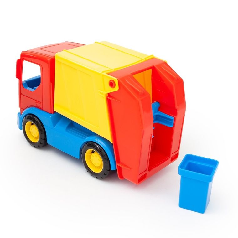 Wader, Tech Truck, Masinuta de gunoi, vehicul, 26 cm