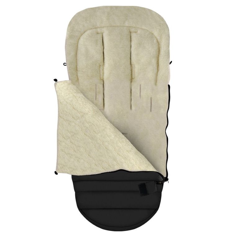 Zaffiro, iGrow Nordico, sac de dormit reglabil, negru, 0-36 luni