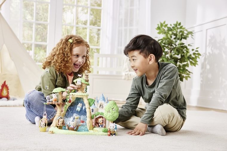 Sylvanian Families, Secret Forest, Insula cu cascada, 5761
