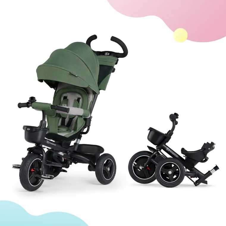 Kinderkraft, Spinstep, tricicleta 5in1, Grey