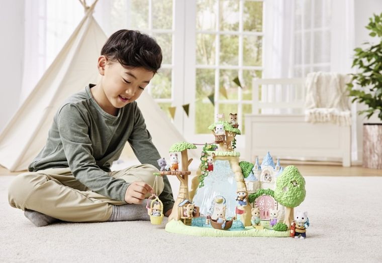 Sylvanian Families, Secret Forest, Insula cu cascada, 5761