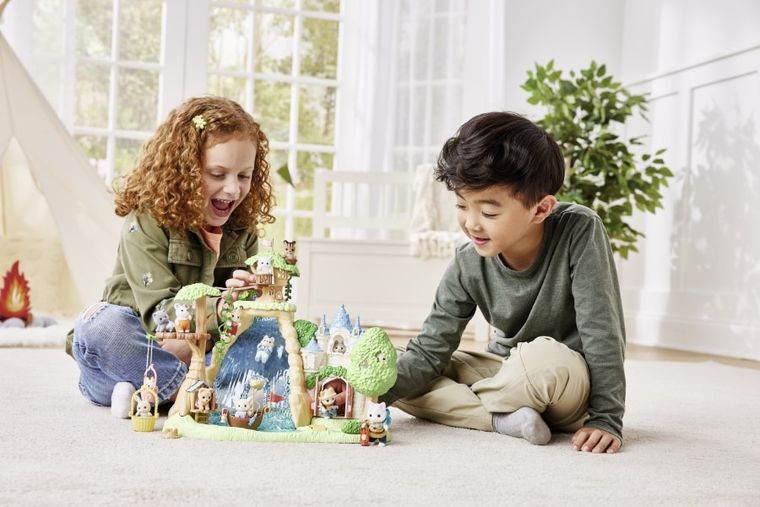 Sylvanian Families, Secret Forest, Insula cu cascada, 5761
