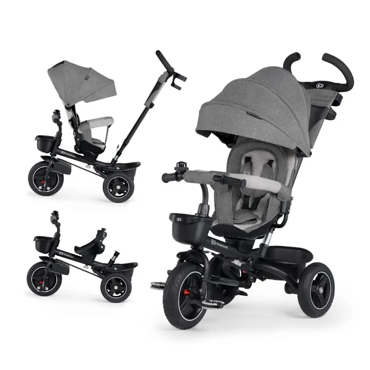 Kinderkraft, Spinstep, tricicleta 5in1, Grey