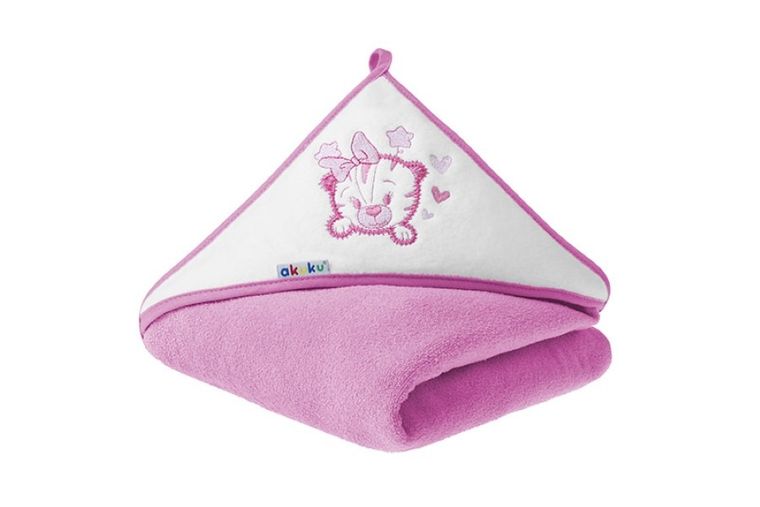 Akuku, Pisoi, prosop de baie, 100-100 cm, ecru