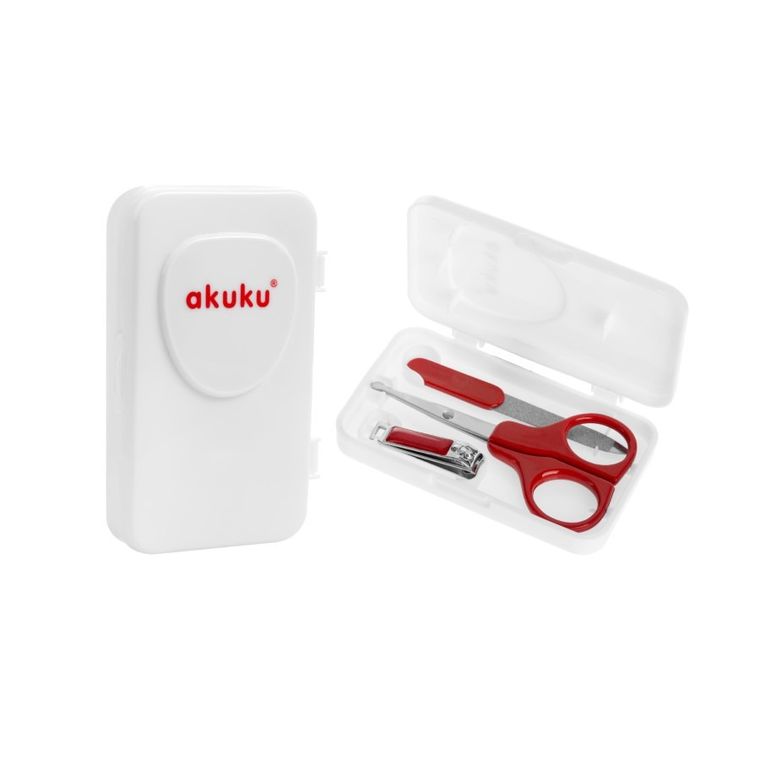 Akuku, set manichiura pentru bebelusi, menta