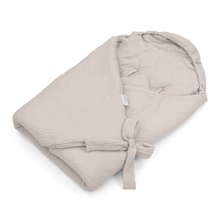 Albero Mio, Patura pentru scaun auto, calduroasa, bej