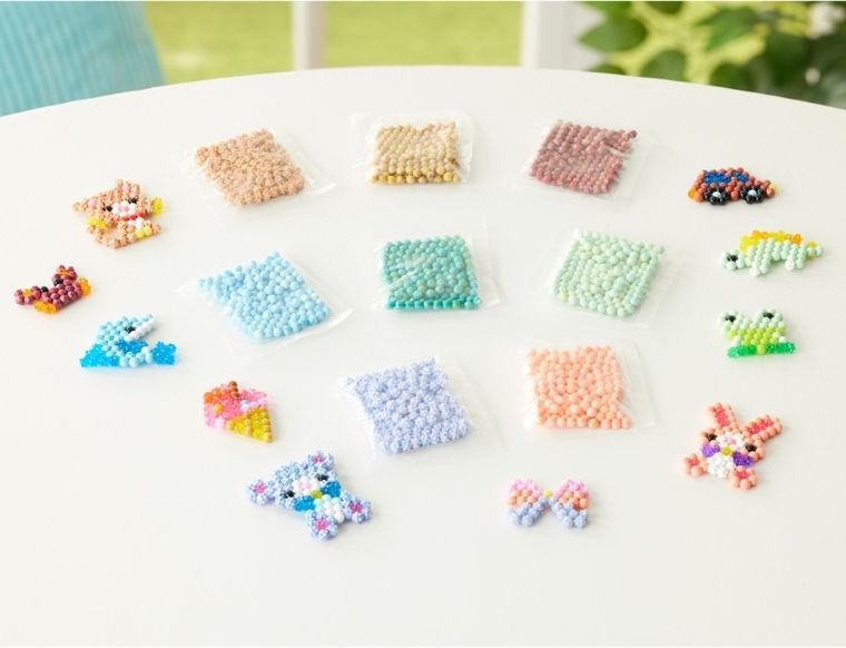Aquabeads, Margele colorate, margele de apa, set suplimentar, 800 elemente, 6313750