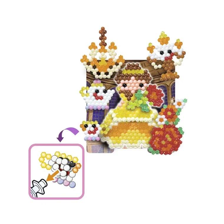 Aquabeads, Printese Disney, Creation Cube, set creativ, 31773