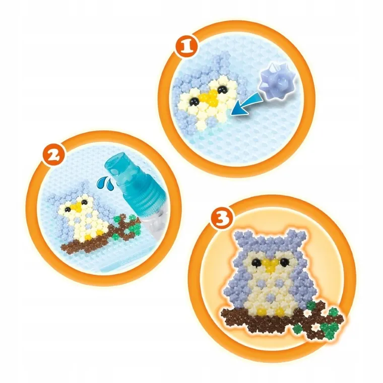 Aquabeads, Stelute, margele de apa, set creativ, 600 elemente, 31602