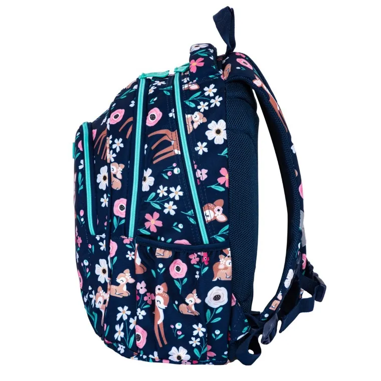 Astrabag, rucsac pentru scoala, cu 3 compartimente, Baby Deer