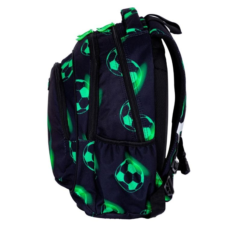 Astrabag, rucsac pentru scoala, cu 3 compartimente, Neo Football