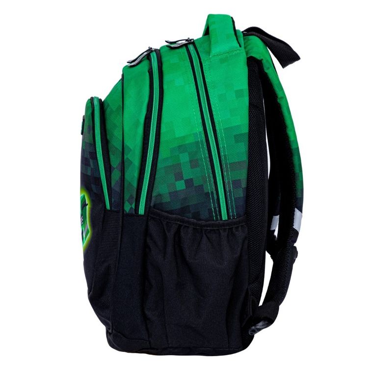 Astrabag, rucsac pentru scoala, cu 3 compartimente, Pixel Hero