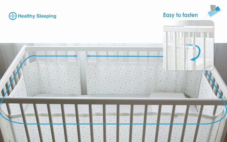 Babymatex, Bump Air, protector pentru patut, 360-30 cm