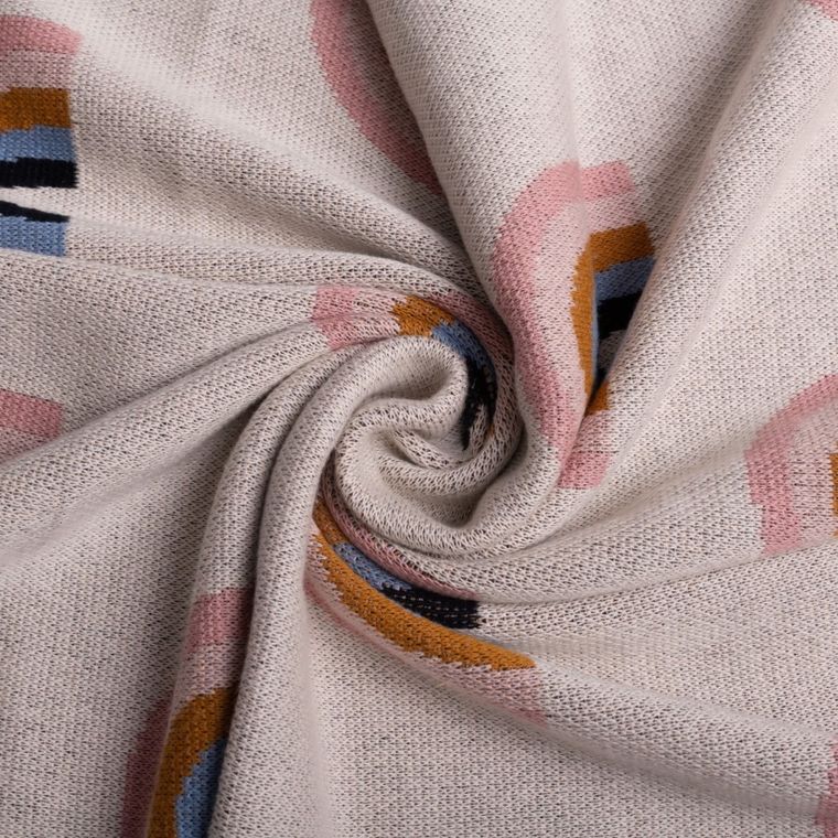 Babymatex, Curcubeu, patura din bumbac, 80-100 cm