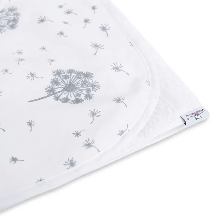 Babymatex, Maxi, halat de baie din bumbac froté pentru bebelusi, gri, 100-100 cm