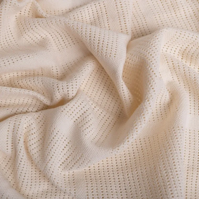 Babymatex, Sisi, patura din bumbac, 75-100 cm, ecru