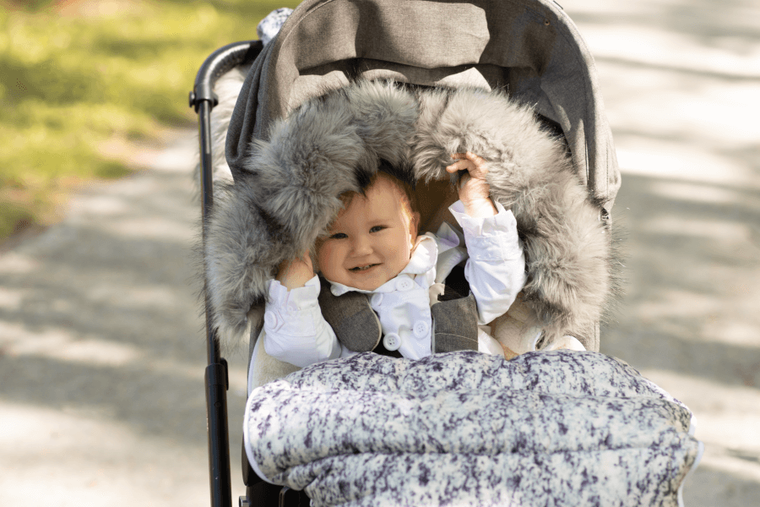 BabyMatex, Venus, set pentru carucior: sac de dormit + manson, gri