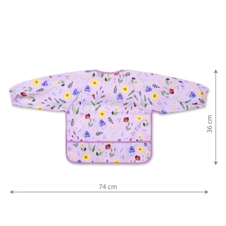 BabyOno, Garden, baveta cu maneca lunga, 6 luni+