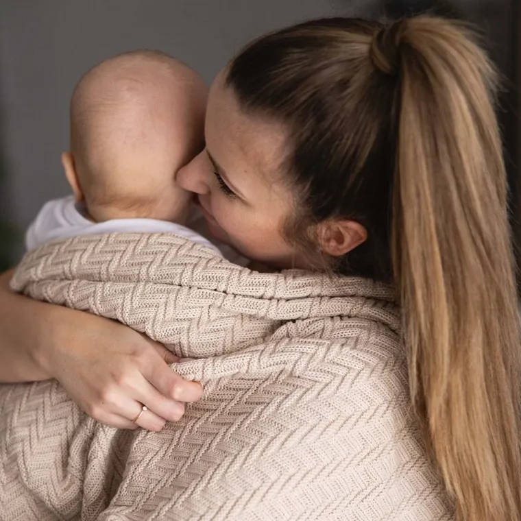 BabyOno, Paturica din bumbac organic, bej