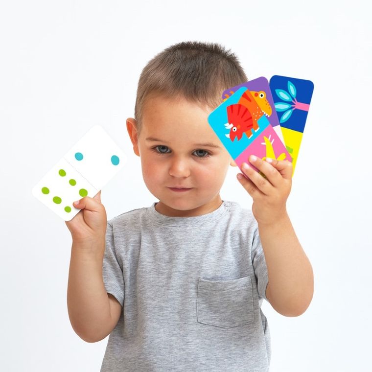 Banana Panda, Let's Play, Dominouri Dino, joc, 2 ani+