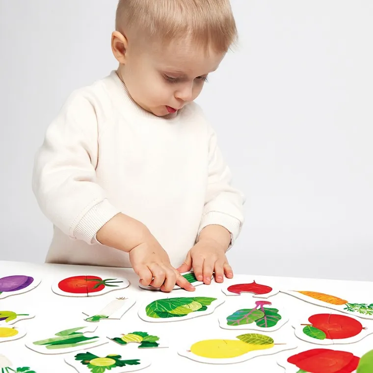 Banana Panda, My First Puzzles, Fructe si legume, 18 luni+, 38 piese