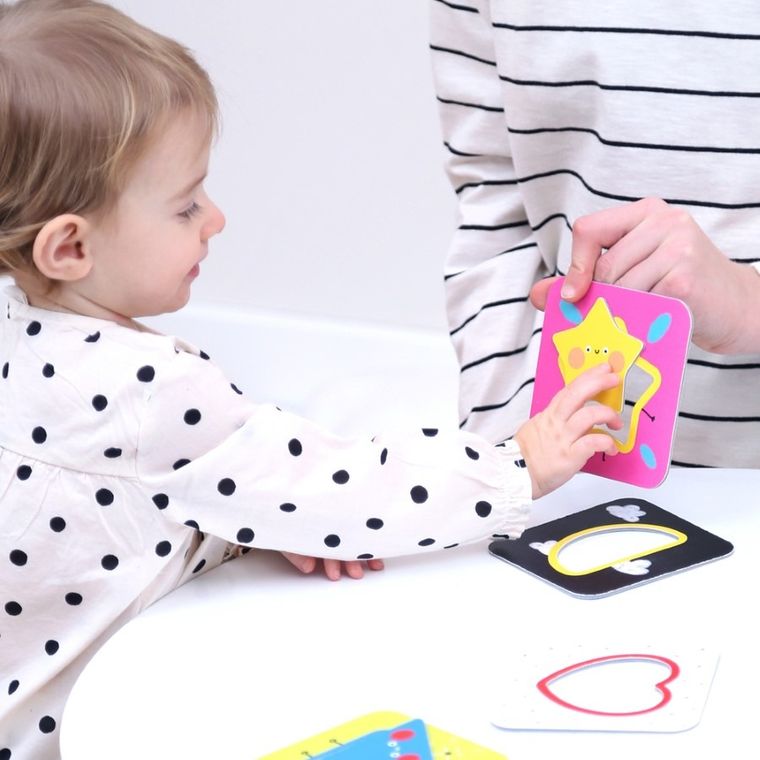 Banana Panda, On-the-Go, Descoperirea formelor, puzzle, 16 piese