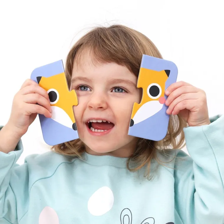 Banana Panda, On-the-Go, Jumatati de fete, puzzle, 16 piese