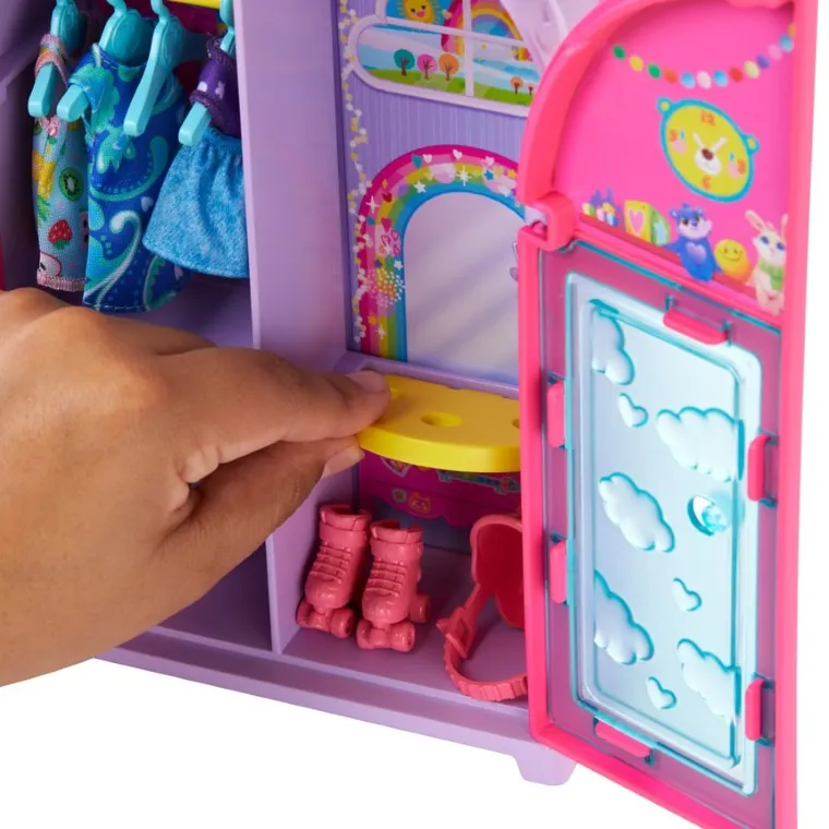 Barbie, Chelsea's Closet, set de joaca cu papusa si accesorii