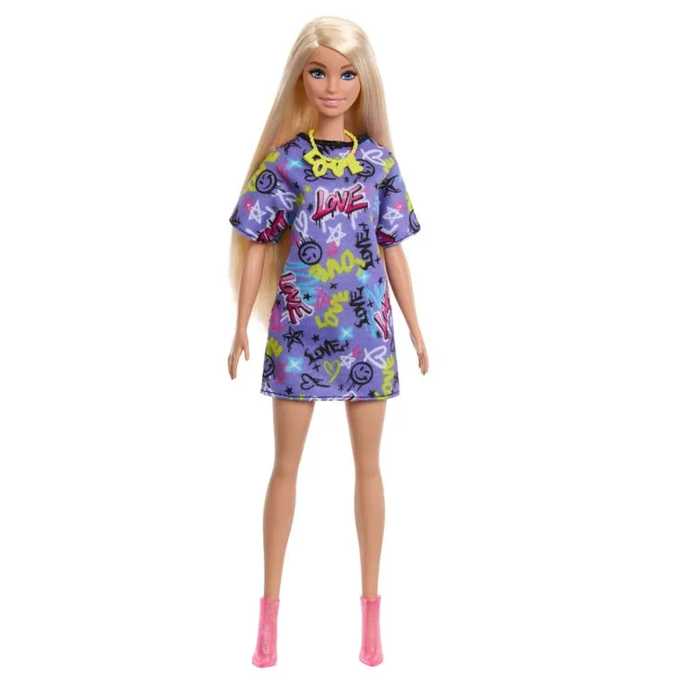 Barbie, papusa si haine, set de joaca