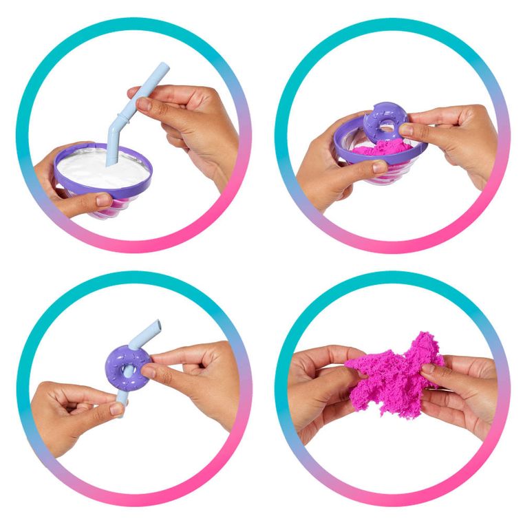 Barbie, Pop Reveal, Stylish Dessert, papusa cu accesorii, set violet