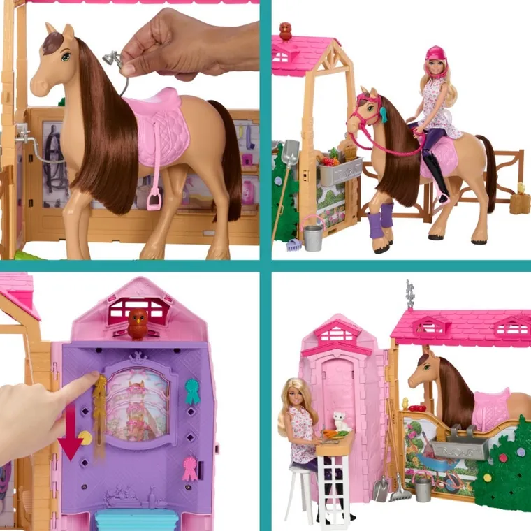 Barbie, Ultimate Stable, set de figurina si accesorii