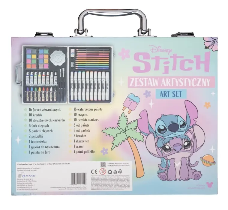 Beniamin, Lilo si Stitch, set artistic, 57 piese