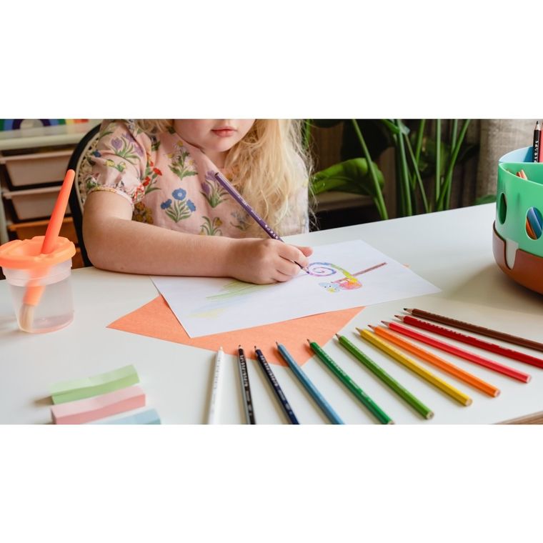 Bic, Aqvacoleur, creioane colorate acuarelabile, 12 culori