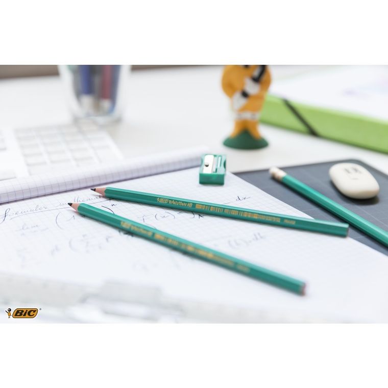 Bic, Evolution Original, 650 HB, creion fara radiera, 4 buc.