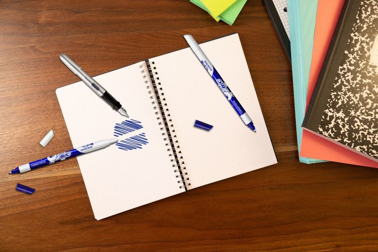 Bic, Ink Eater, corectoare cu rescriere, 2 buc.