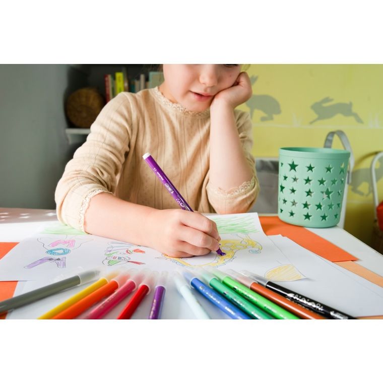Bic, Kids, Kid Couleur, carioci, 12 culori