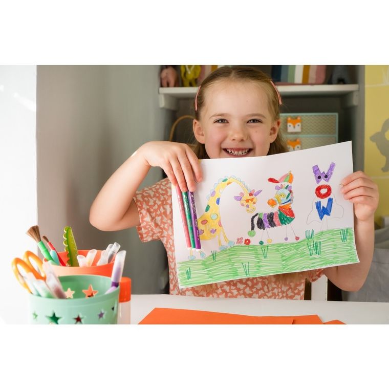 Bic, Kids, Kid Couleur, carioci, 24 culori