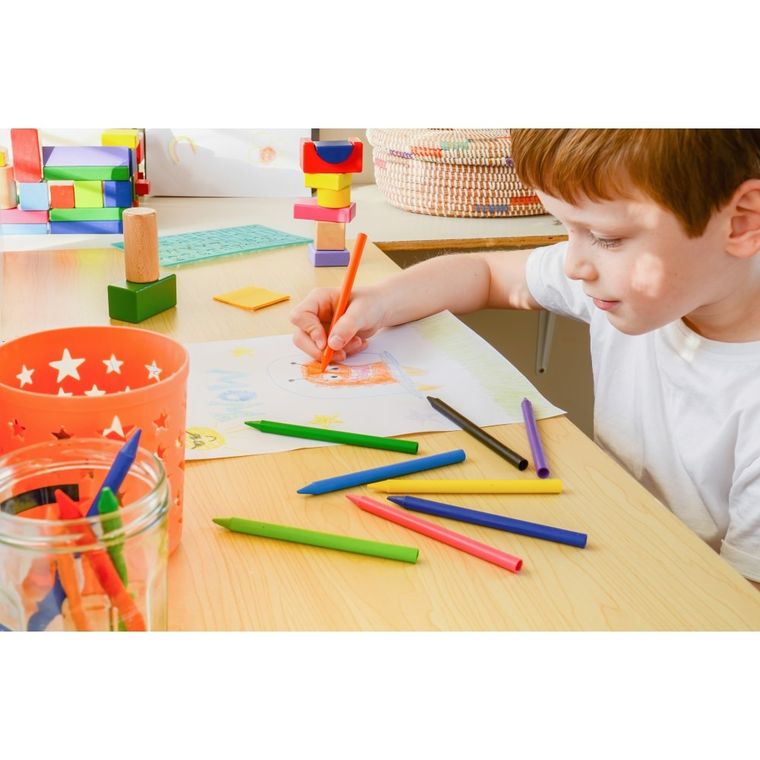 Bic, Kids, Plastidecor, creioane cerate, 18 culori